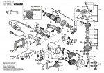 Bosch 0 601 359 103 Gns 14 W Wet Grinder 230 V / Eu Spare Parts